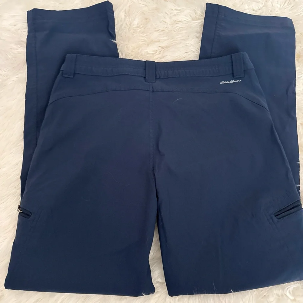Eddie Bauer women’s Navy Performance Pants - Picture 3 of 4